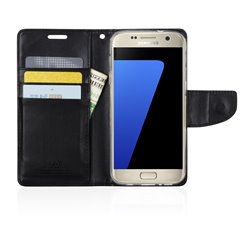 Goospery Bravo Diary Wallet Flip Cover Case by Mercury for Samsung Galaxy J7 (2016) (J710)