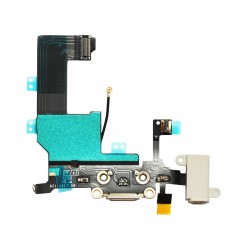 Charging Port Dock Connector Flex Cable Replacement for iPhone 5