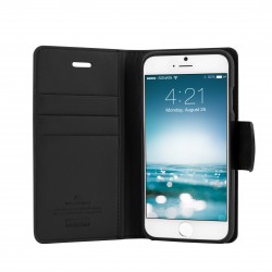 Goospery Sonata Diary Wallet Flip Cover Case by Mercury for Apple iPhone 4S