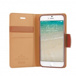 Goospery Sonata Diary Wallet Flip Cover Case by Mercury for Apple iPhone 4S