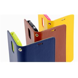 Goospery Rich Diary Wallet Flip Cover Case by Mercury for Samsung Galaxy Note 4 Edge (N915)