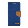 Goospery Canvas Diary Wallet Flip Cover Case by Mercury for Apple iPad 2