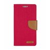 Goospery Canvas Diary Wallet Flip Cover Case by Mercury for Apple iPad 2